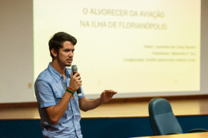 Leonardo da Costa Rankel sonha em ser piloto - Foto Henrique Almeida