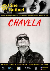 Documentário Chavela @ Sala de projeção do Laboratório de Estudos de Cinema (LEC)