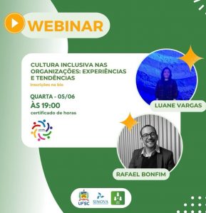 Webinar: Cultura Inclusiva nas Organizações @ Online