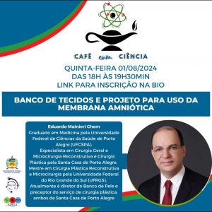 Café Com Ciência: Enfermagem Dermatológica @ Online via Google Meet