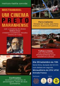 Mostra: Um Cinema Preto Maranhense @ miniauditório do Centro de Filosofia e Ciências Humanas (CFH)