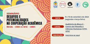 Seminário: Cooperação Acadêmica Brasil-China @ Bloco E do Centro de Filosofia e Ciências Humanas (CFH)