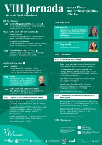 VIII Jornada do Núcleo de Estudos Irlandeses @ Auditório Elke Hering da Biblioteca Universitária (BU)