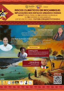 Palestra: Riscos climáticos em Moçambique @ Transmissão pelo YouTube