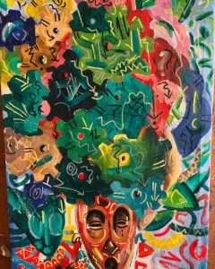 Exposição 'Por que fecho os olhos?' @ Biblioteca Setorial de Blumenau