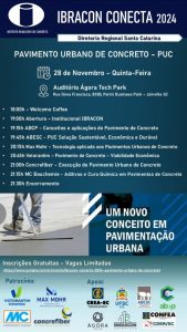 Ibracon Conecta 2024 - Pavimento Urbano de Concreto @ Ágora Tech Park