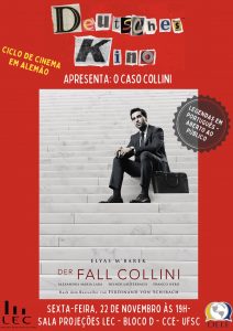 Ciclo de cinema em alemão: 'O Caso Collini' @ Laboratório de Estudos de Cinema (LEC)