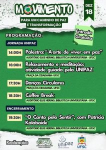 Movimento para um Caminho de Paz e Transformação @ Biblioteca Universitária e Praça da Cidadania