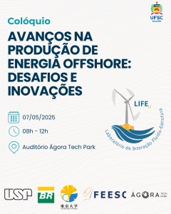 Colóquio 'Avanços na Produção de Energia Offshore: Desafios e Inovações' @ Auditório Ágora Tech Park