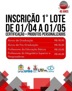 Projeto Varsul: 40 anos @ Centro de Comunicação e Expressão (CCE)