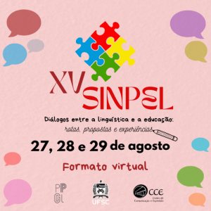 XV Seminário Integrado de Pesquisas em Linguística (Sinpel) @ YouTube