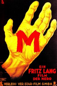 Ciclo de cinema alemão: 'M, O Vampiro de Dusseldorf' @ Laboratório de Estudos de Cinema, no Centro de Comunicação e Expressão