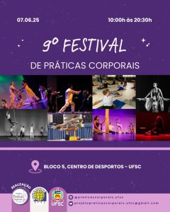 9º Festival de Práticas Corporais @ Centro de Desportos (CDS)