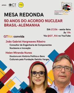 Mesa-redonda '50 anos do Acordo Nuclear Brasil-Alemanha' @ YouTube