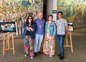 Exposição fotográfica 'Baleeiras da Ilha'. @ Reitoria 1 da UFSC