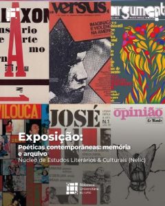 Exposição 'Poéticas contemporâneas: memória e arquivo' @ Biblioteca Central da UFSC