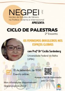 Ciclo de Palestras do NEGPEI - UFSC @ Online