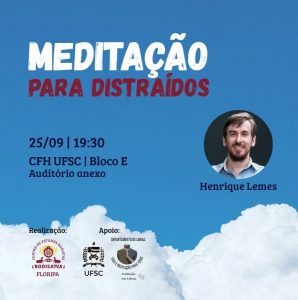 Palestra: 'Meditação para Distraídos' @ Auditório Arquiteta Giseli Zuchetto Knak
