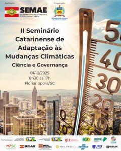 Seminário Catarinense de Adaptação às Mudanças Climáticas @ Auditório da Associação dos Municípios da Grande Florianópolis (Granfpolis)