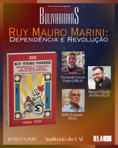 Jornadas Bolivarianas: Dependência e Revolução @ Auditório do Centro Socioeconômico (CSE)