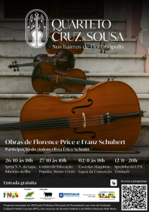 Quarteto Cruz e Sousa na Igrejinha da UFSC @ Igrejinha da UFSC