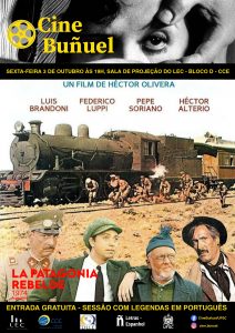 Exibição de filme: 'La Patagonia rebelde' @ Sala de Projeção do Laboratório de Estudos de Cinema (LEC), no primeiro andar do Bloco D do Centro de Comunicação e Expressão (CCE)