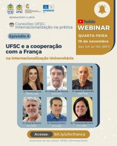 Webinário 'Conexões UFSC: Internacionalização na prática' @ YouTube