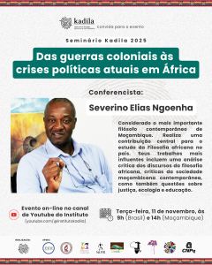 Seminário 'Das guerras coloniais às crises políticas atuais em África' @ Transmissão on-line no canal de Youtube do Instituto