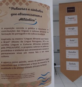Exposição: Palavras e símbolos que atravessam o Atlântico @ Biblioteca Setorial do Campus Blumenau