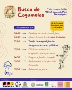 Rick Foray: Micotrilha na Ilha @ Monumento Natural Municipal da Lagoa do Peri